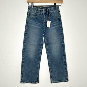 New Silver Jeans Garrett youth Boys 6 Blue Stretch Denim NWT Rugged Loose Fit